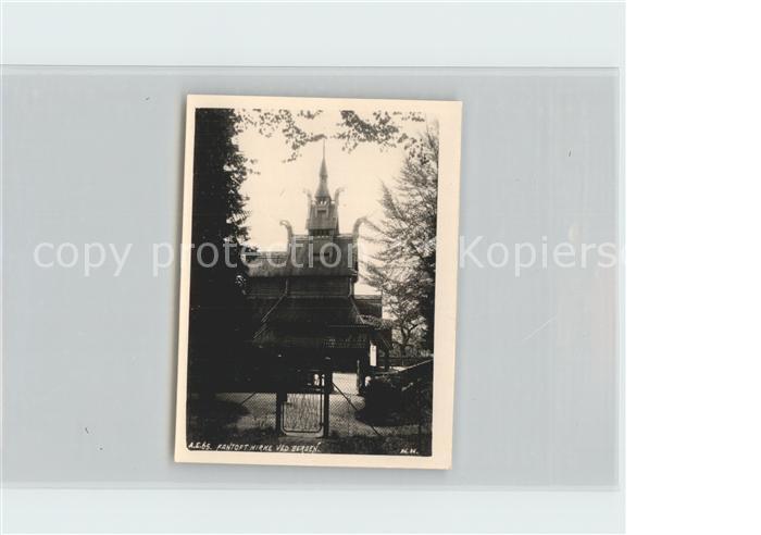 Bergen Norwegen Fantoft Kirke