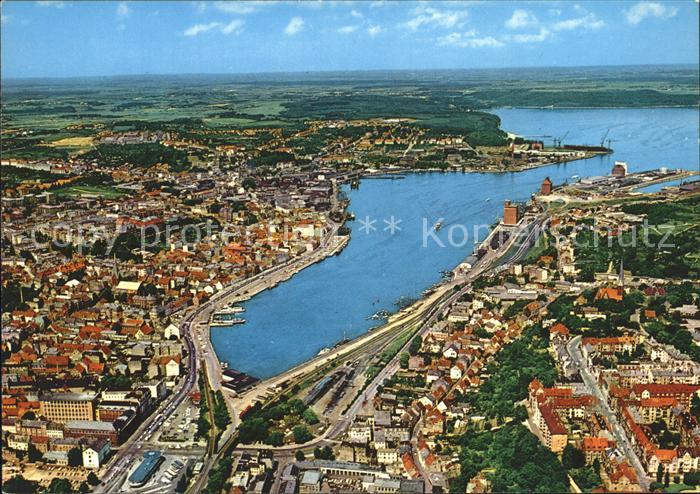 Flensburg Fliegeraufnahme Foerde