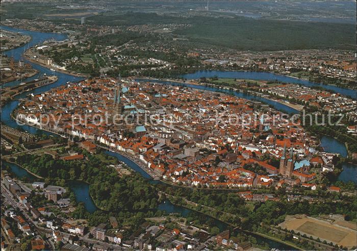 LueBECK  CITY Fliegeraufnahme