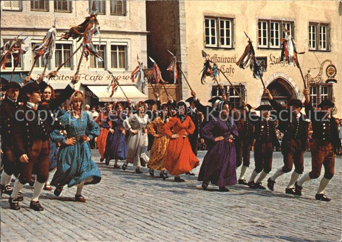 Rothenburg Tauber Historische Festspiele Schaefertanz