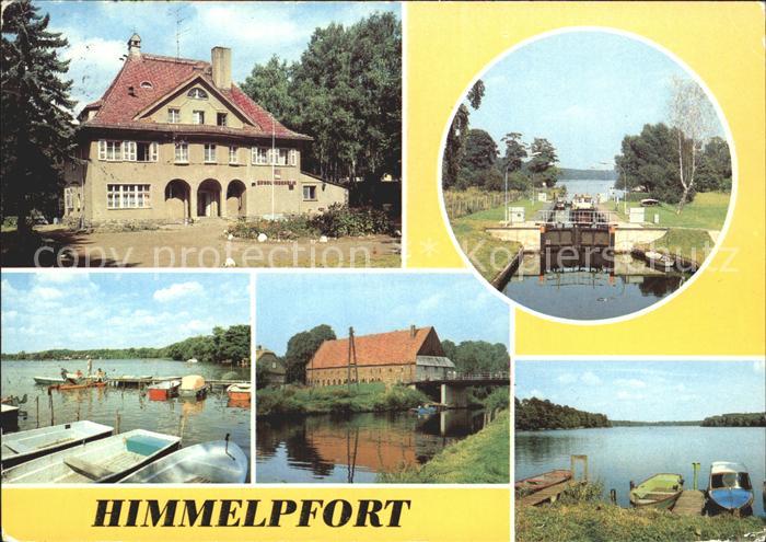 Himmelpfort Schleuse Brauhaus Haussee