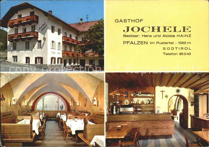 Pfalzen Bruneck Gasthof Jochele
