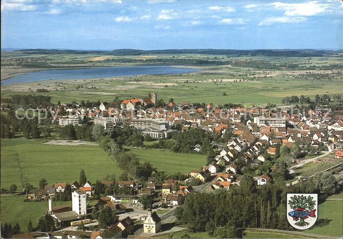 Bad Buchau Federsee Fliegeraufnahme