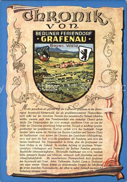 Grafenau Niederbayern Chronik