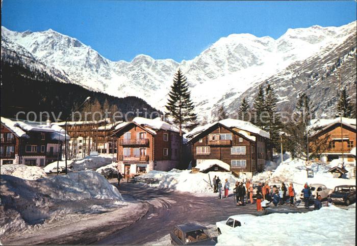 Macugnaga Panoramische Teilansicht