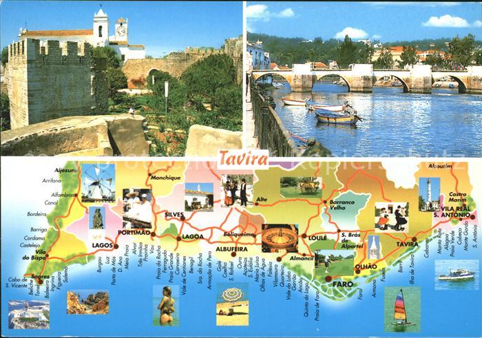 Tavira Karte Bruecke