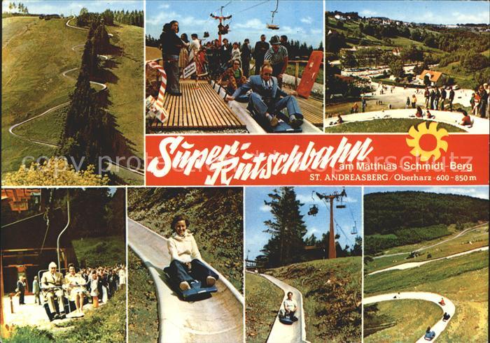St Andreasberg Harz Super- Rutschbahn