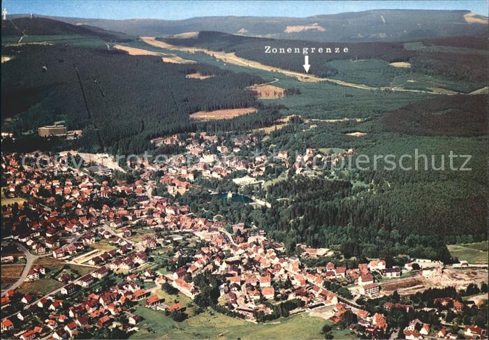 Braunlage Harz Fliegeraufnahme