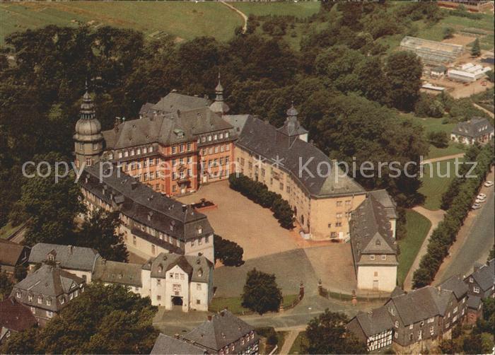 Bad Berleburg Schloss Fliegeraufnahme