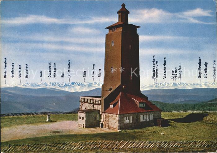 Feldberg Schwarzwald Feldbergturm