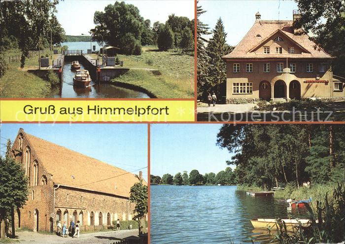 Himmelpfort Schleuse Werner Schaumann Erholungsheim Haussee
