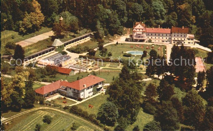Wartenberg Oberbayern Fliegeraufnahme Klinik Sanatorium Wartenberg