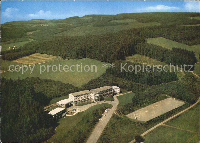 Kirchhundem Fliegeraufnahme Josef Gockeln Ferienheim