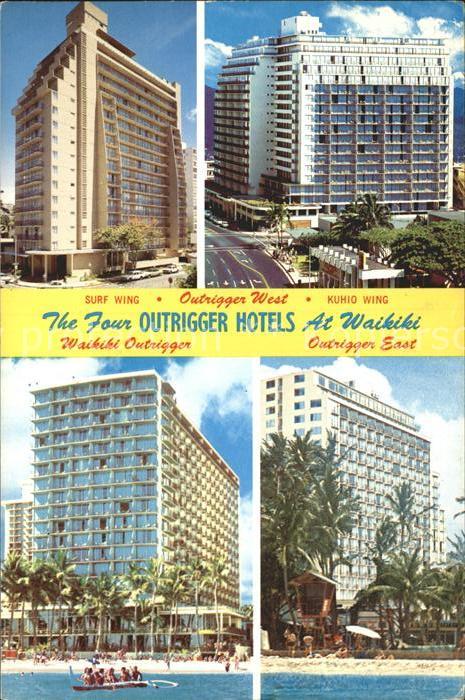 Waikiki The Four Outrigger Hotels