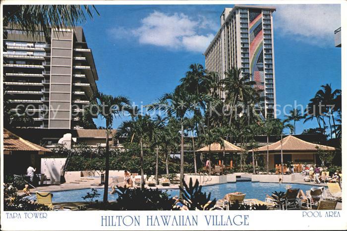 Hawaii US-State Hilton Hawaiian Village
