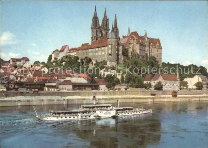 Meissen Elbe Sachsen Albrechtsburg Dom