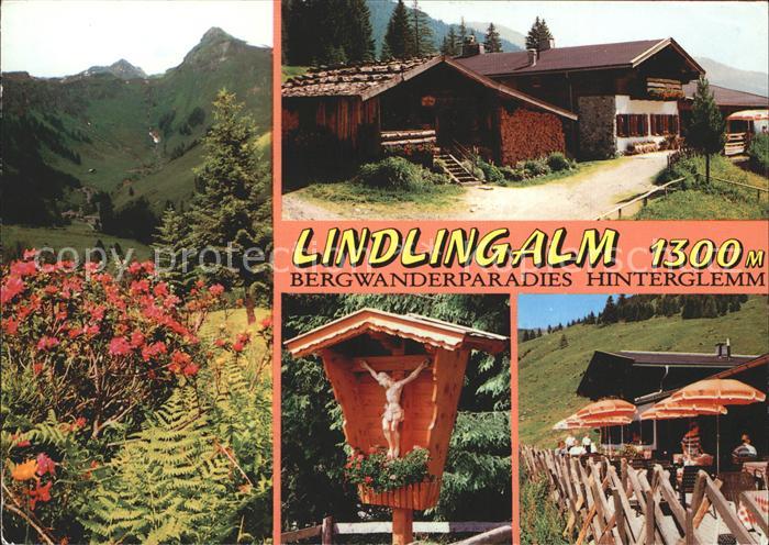 Hinterglemm Saalbach Lindingalm Wegekreuz
