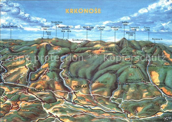 Krkonose Gebiergskette