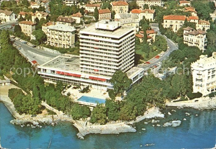 Opatija Abbazia Fliegeraufnahme