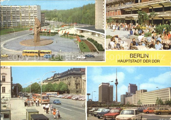 BERLIN CITY Leninplatz Rathausstrasse Unter den Linden