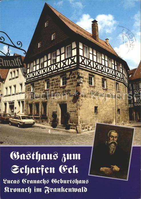 Kronach Oberfranken Gasthaus zum Scharfen Eck