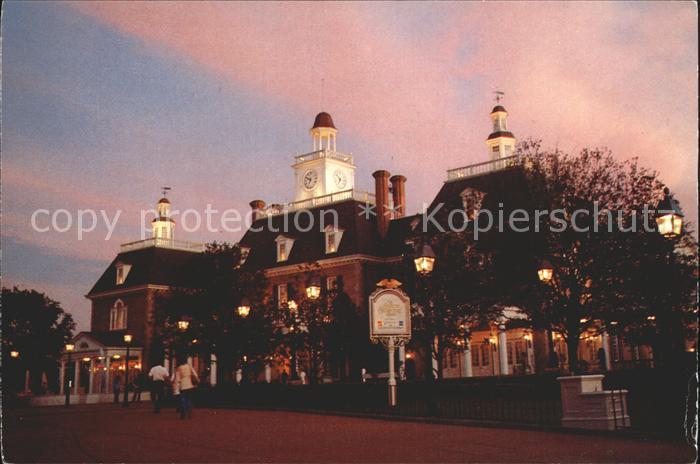 Walt Disney World American Adventure Epcot Audio-Animatronics Stage