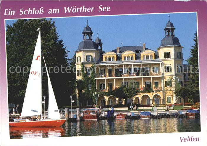 Velden Woerthersee Renaissance Schlosshotel Segelboot