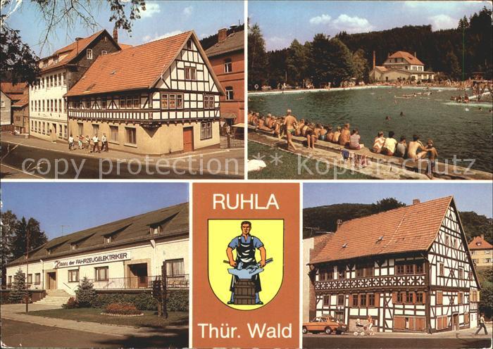 Ruhla Carl Gareis Strasse Waldbad Haus Fahrzeugelektriker