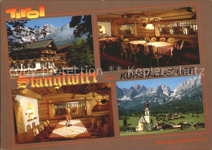 Going Wilden Kaiser Tirol Stanglwirt Alt Tiroler Gaststaette