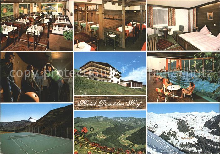 Damuels Vorarlberg Hotel Damuelser Hof Bowling Hallenbad