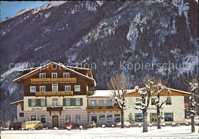Krimml Gasthof Kirmmlerfaelle