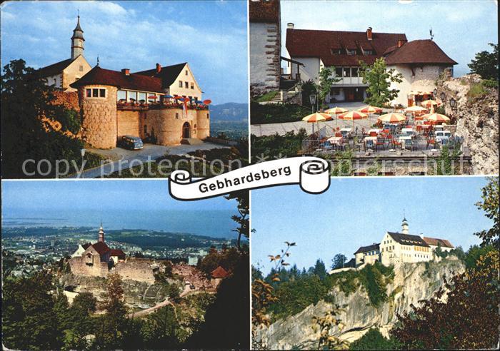 Bregenz Vorarlberg Bergrestaurant Gebhardsberg