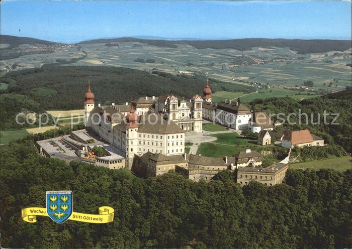Furth Goettweig Benediktinerstift Fliegeraufnahme