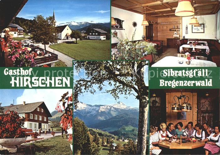 Sibratsgfaell Vorarlberg Gasthof Hirschen
