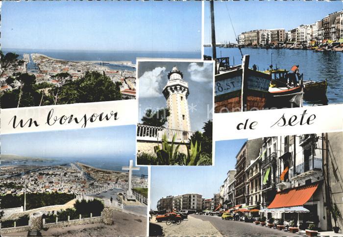 Sete Herault Canal Phare Mont Saint Clair Quais