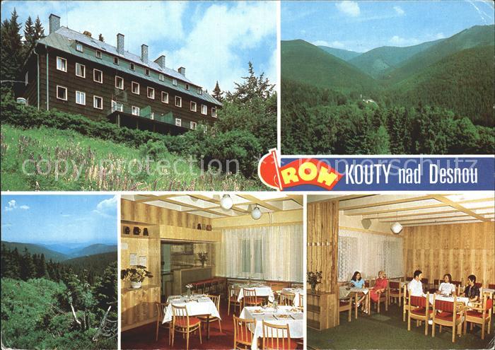 Jeseniky Gebirge Kouty nad Desnou Zotavovna Roh Vitezny unor