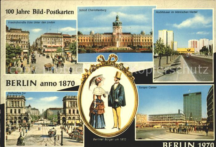 BERLIN  CITY Europa Center Berliner Bueger Hochhaeuser Maerischen Viertel Schlos