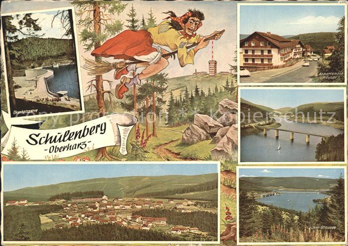 Schulenberg Oberharz Cafe Bergklause Okertalsperre Appartement Haeuser