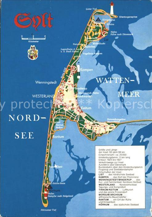 SYLT Insel Schleswig-Holstein Wattenmeer Keitum Wenningstedt