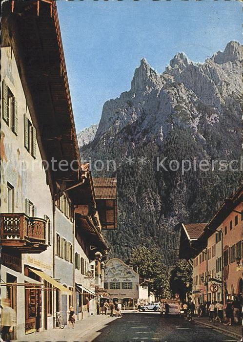 Mittenwald Karwendel Tirol Hochstrasse Viererspitze