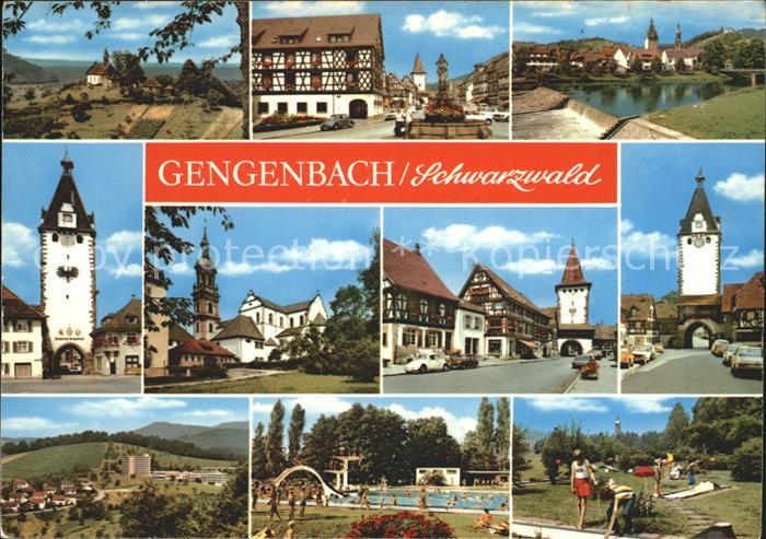 Gengenbach Tor Freibad Brunnen