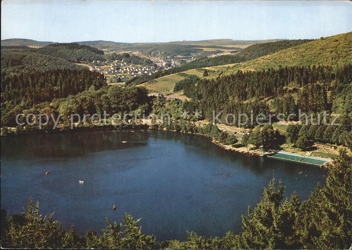 Gemuendener Maar Daun Vulkaneifel Rheinland-Pfalz