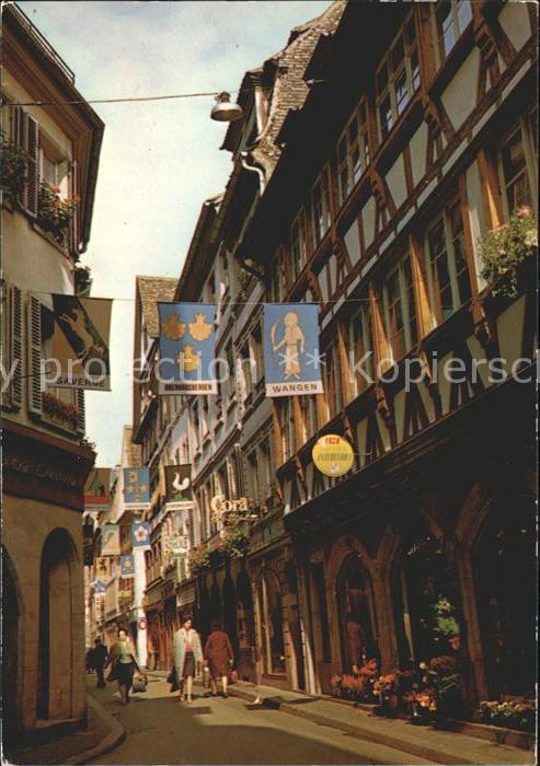 Strasbourg Alsace La rue des Orfevres