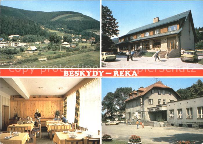 Beskydy Reka Celkovy pohled Samoobsluha Jednoty Hotel Reka