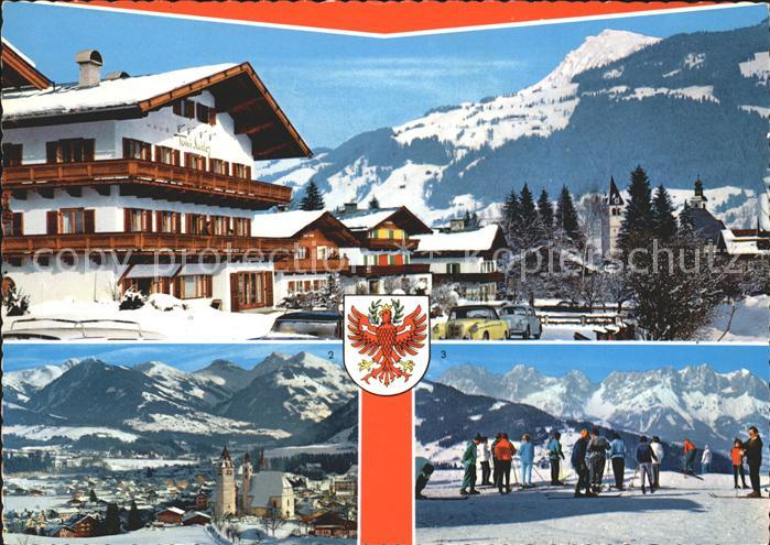 Kitzbuehel Tirol Haus Toni Sailer Kitzbueheler Horn Wilden Kaiser