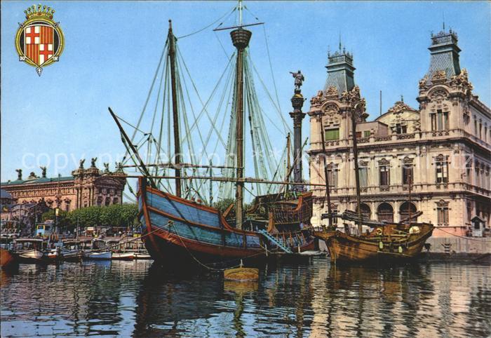 Barcelona Cataluna Carabela Sta Maria