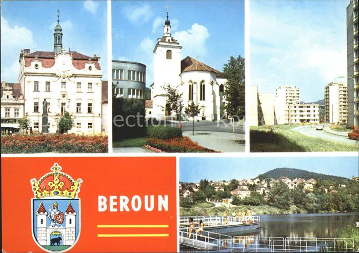 Beroun Radnice kostel sv Jakuba sidliste Hlinky