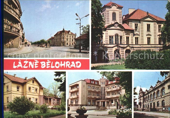 Lazne Belohrad Rude armady Zamek Vodolecebny ustav