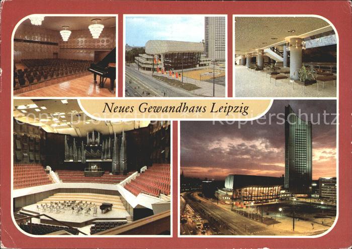 LEIPZIG Sachsen Neues Gewandhaus