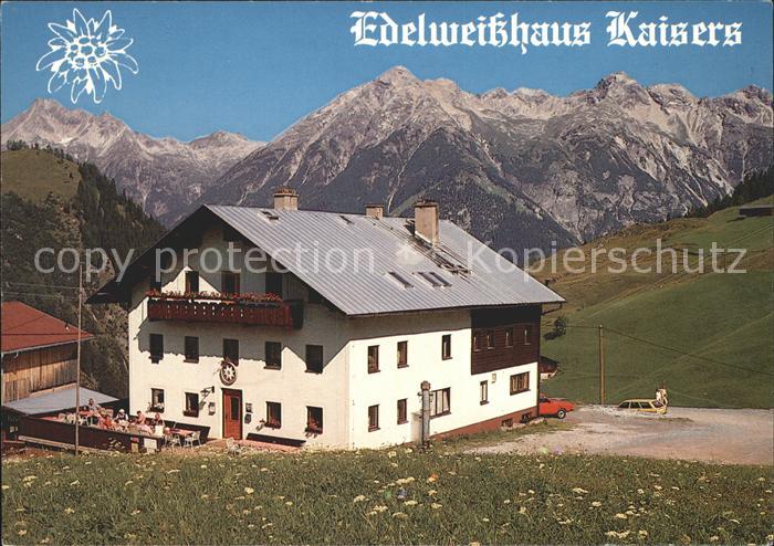 Steeg Tirol Edelweisshaus Kaisers